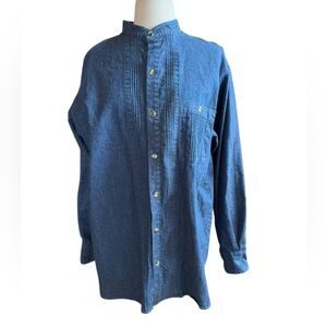 Vintage Spindle River Denim‎ Button Down Shirt